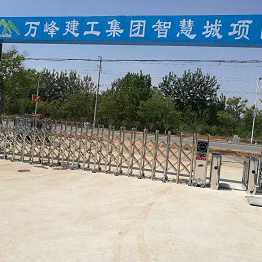 萬峰建工集團(tuán)智慧城項目工地門禁系統(tǒng)